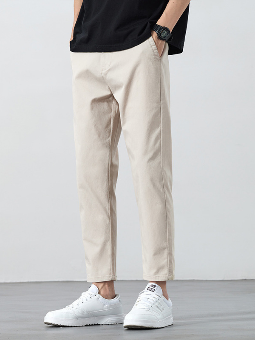 Relaxed Cropped Pants