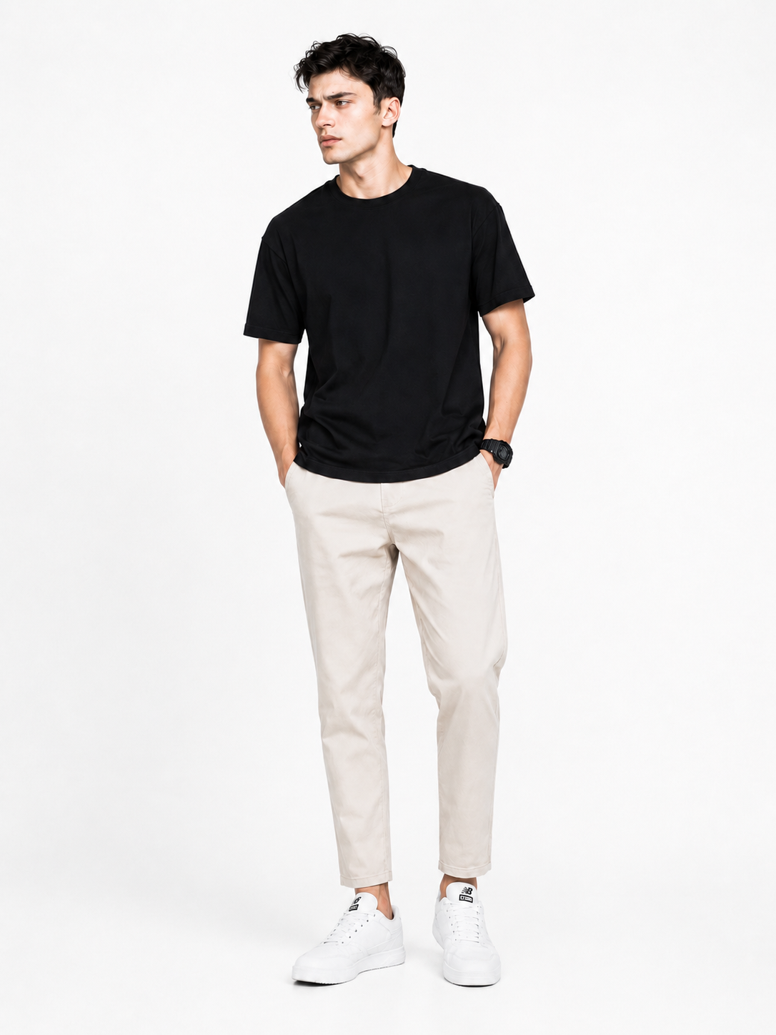 Relaxed Cropped Pants