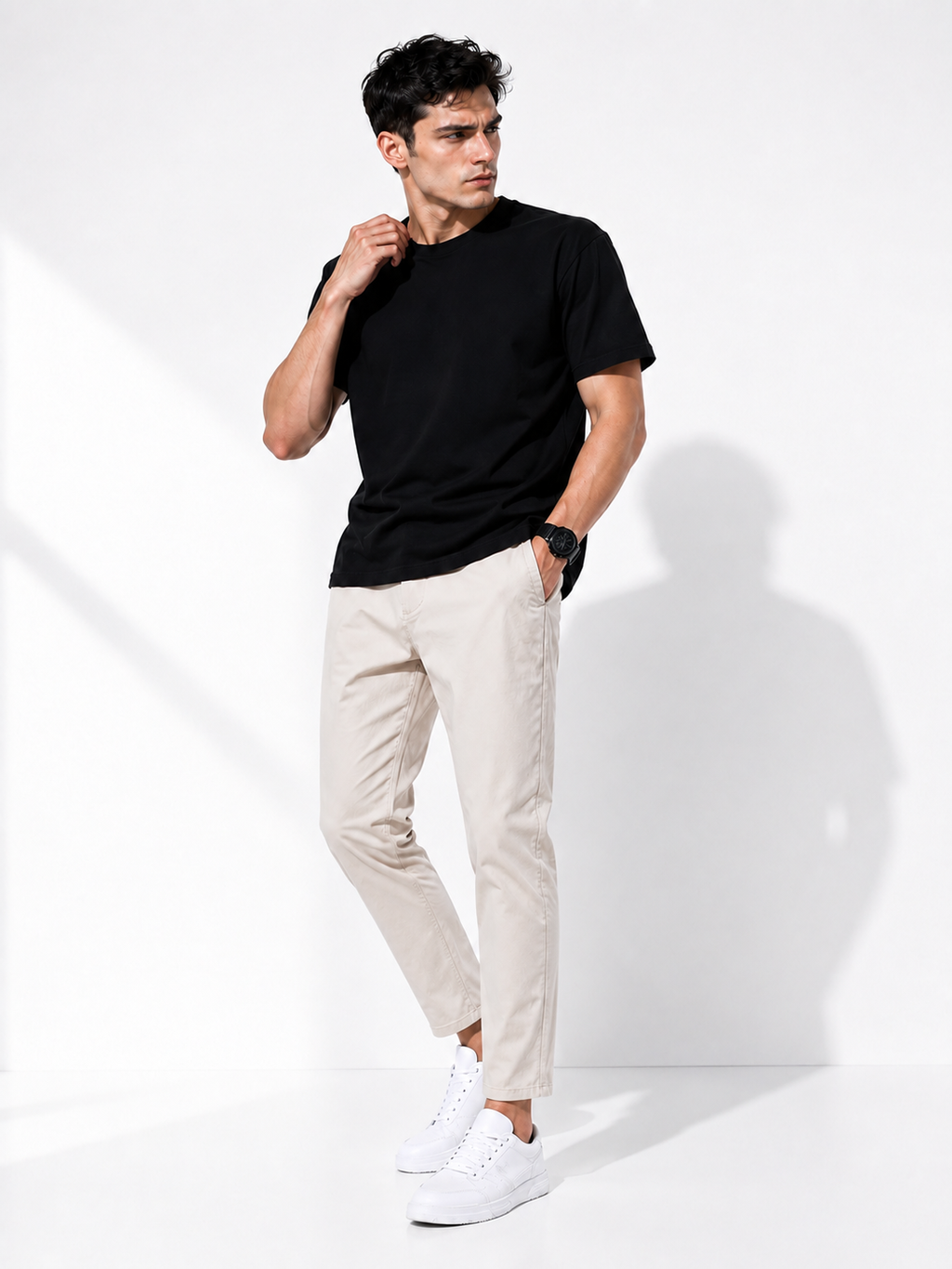 Relaxed Cropped Pants