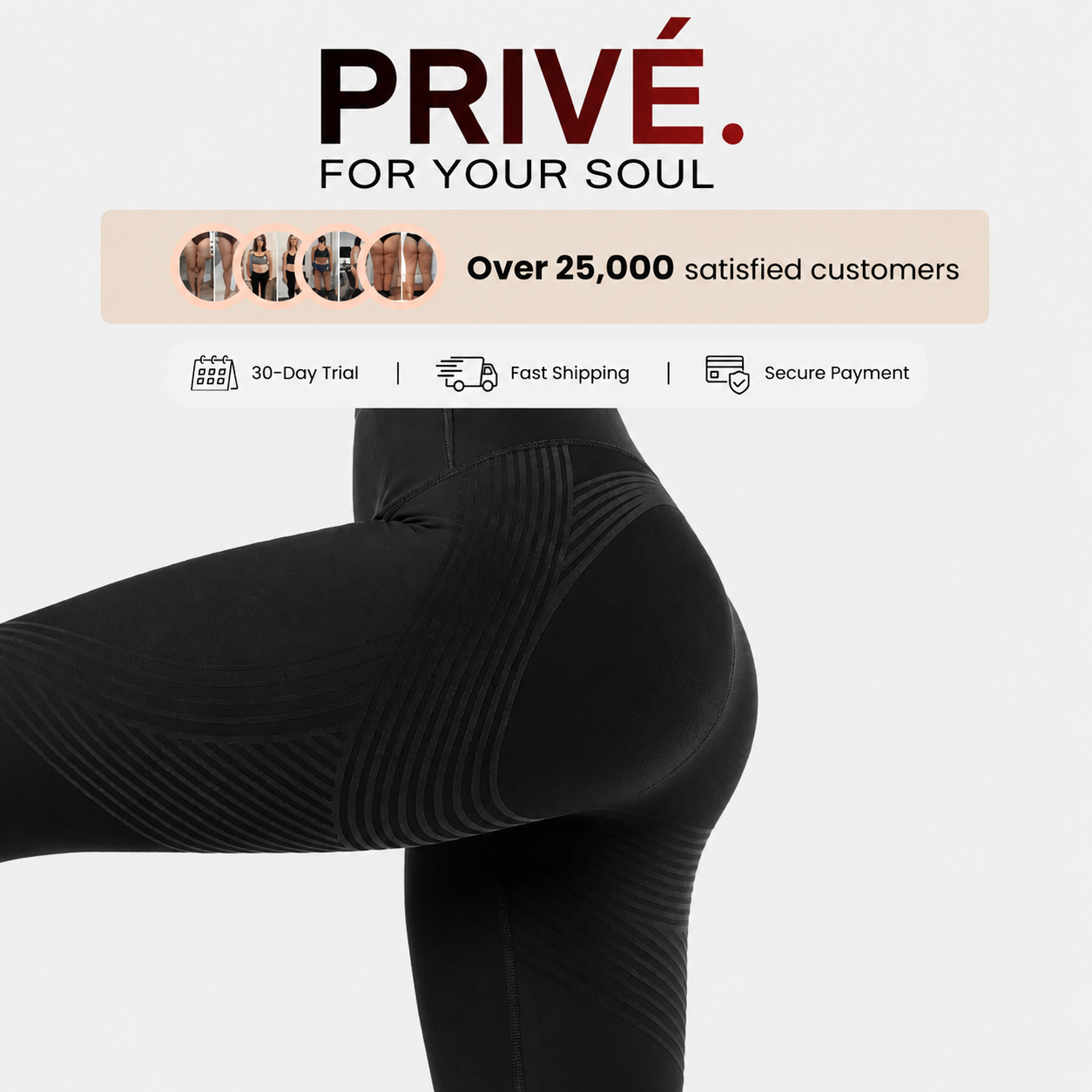 PRIVÈ 3D Leggings – Effortlessly redefine your silhouette