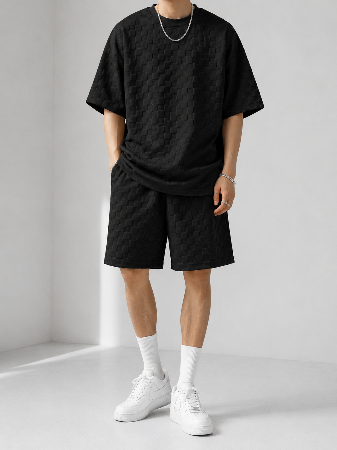 MonoCheck Lounge Set